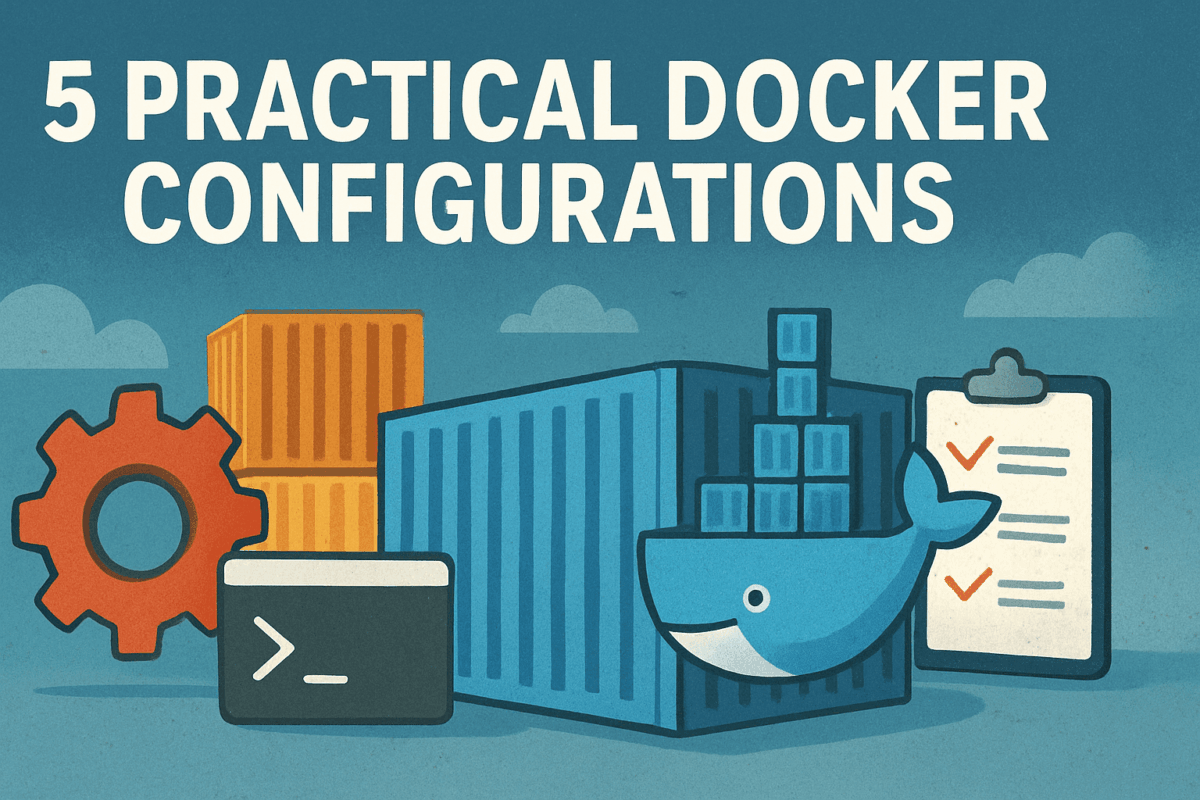 5 Cấu Hình Docker Thiết Thực