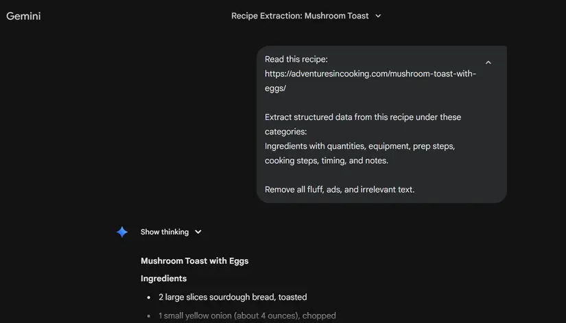 Biến Công Thức Nấu Ăn Từ Hỗn Độn Thành Hướng Dẫn Infographic Rõ Ràng Với Nano Banana Pro Của Google