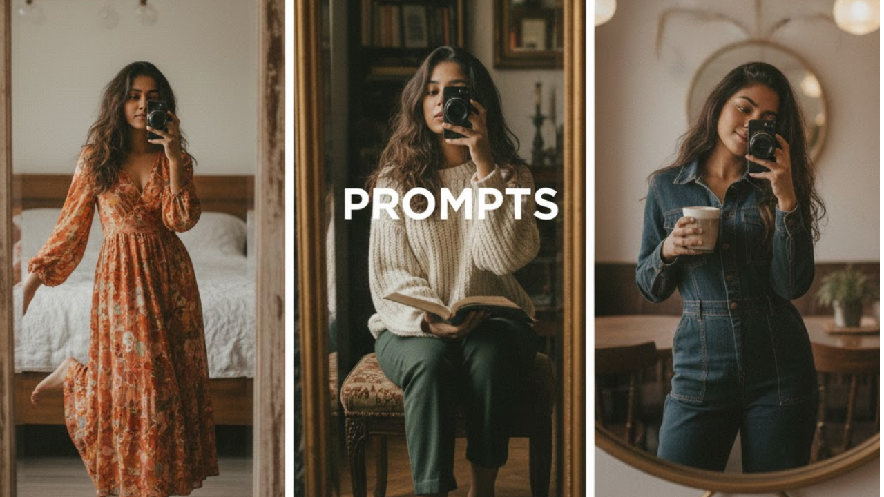 10 Ý tưởng chụp selfie nghệ thuật và tối giản với gương dành cho cô gái mê phong cách aesthetic