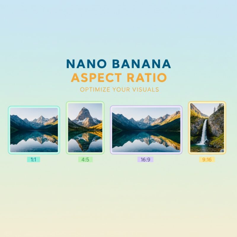 Cách tùy chỉnh tỷ lệ khung hình với Nano Banana và Gemini 2.5 Flash Image AI | Blog AI SuperHub