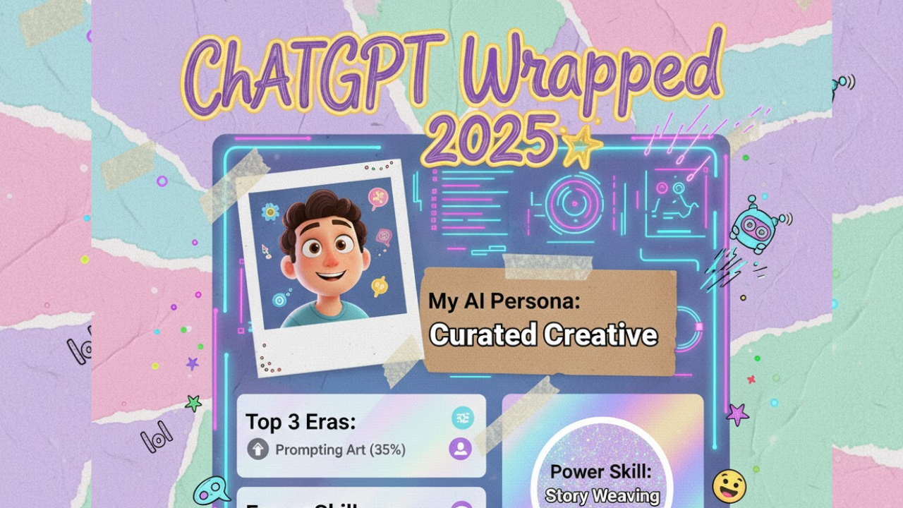 ChatGPT Wrapped: Bộ Prompt Đỉnh Giúp Bạn Tạo Recap AI Cuối Năm Siêu Nhanh