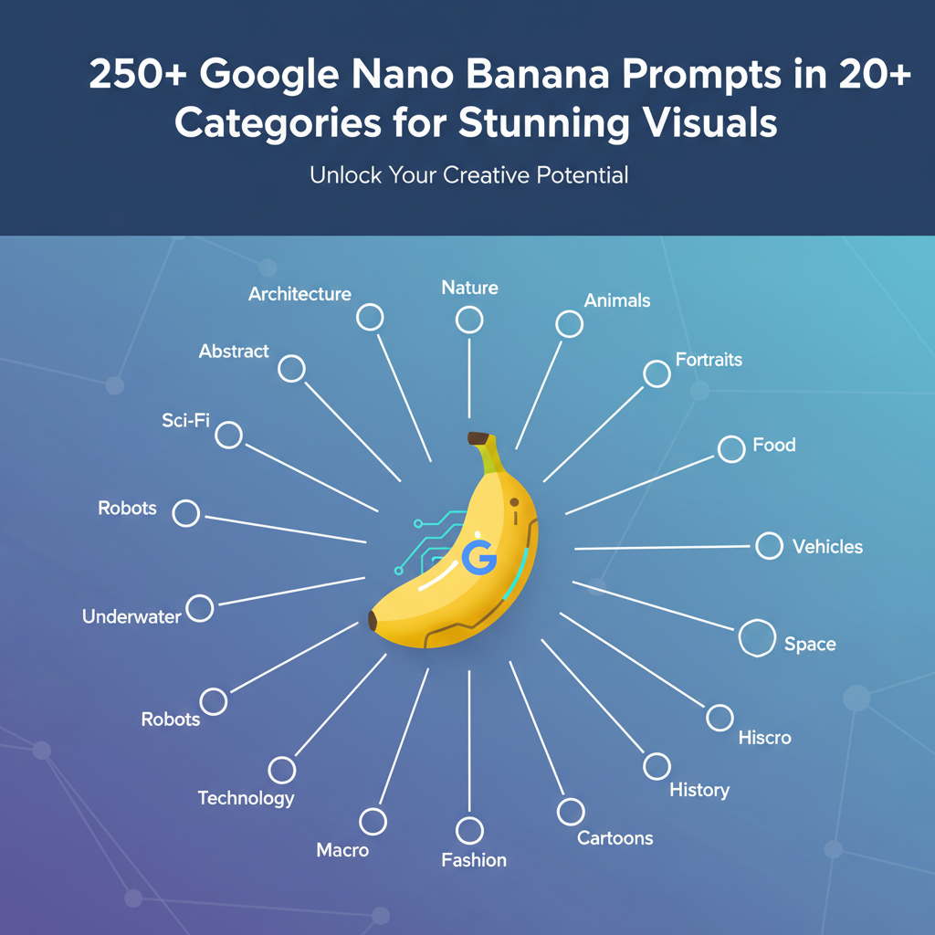 250+ Gợi ý Prompt Nano Banana Google Đa Dạng Cho 20+ Danh Mục Hình Ảnh Ấn Tượng | AI SuperHub Blog
