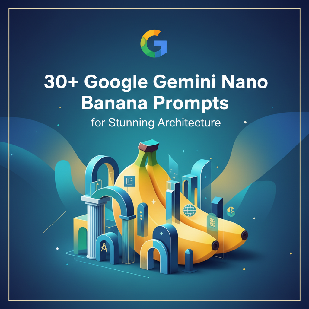 30+ Prompt Banana cho Google Gemini Nano để tạo ý tưởng kiến trúc ấn tượng | Blog AI SuperHub