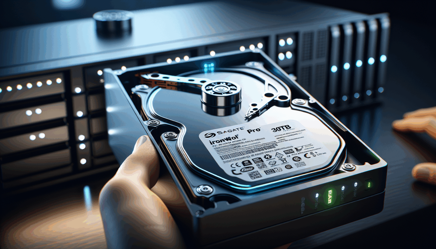 Đánh giá ổ cứng Seagate IronWolf Pro 30TB cho NAS