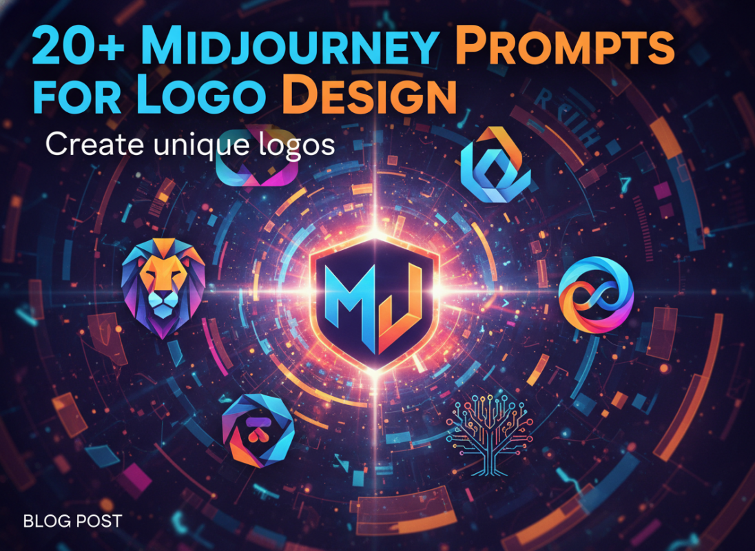 20+ Prompt Midjourney Thiết Kế Logo: Tạo logo độc đáo | AI SuperHub