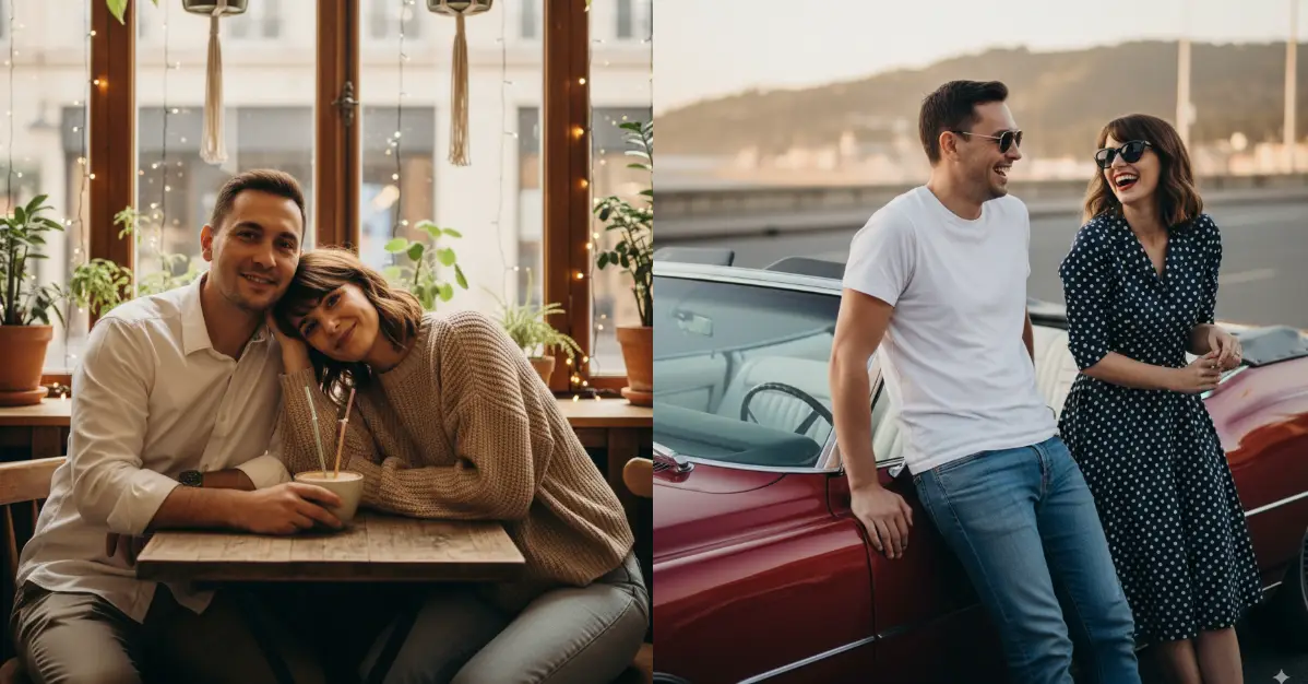 27 Ý Tưởng Chụp Ảnh Đôi Đẹp Ấn Tượng với Gemini