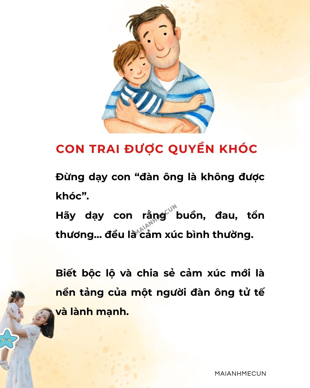 10 nguyên tắc dạy con trai mà ông bố nào cũng nên đọc 👉