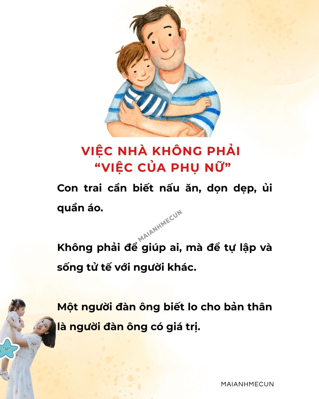 10 nguyên tắc dạy con trai mà ông bố nào cũng nên đọc 👉