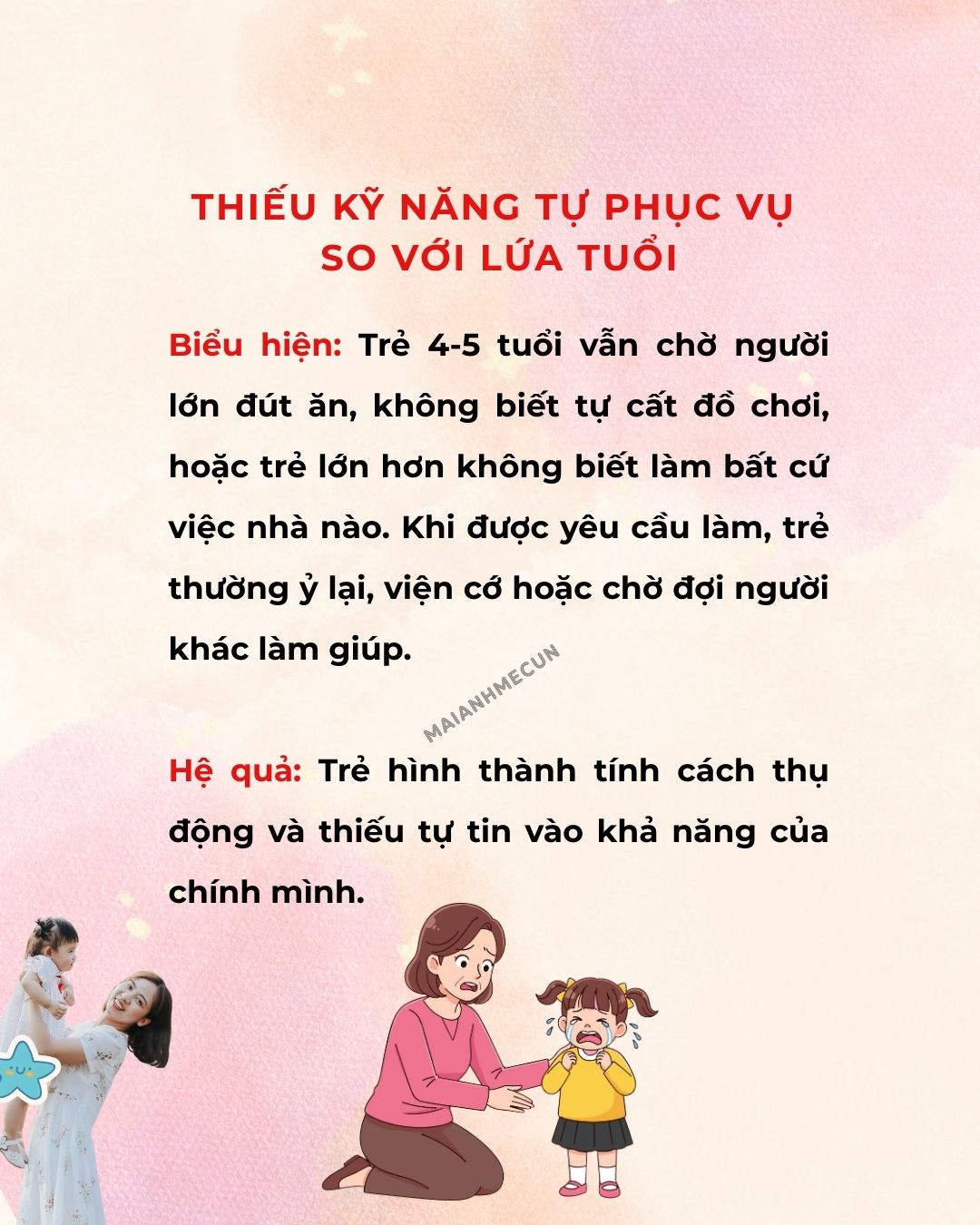 5 biểu hiện khi con bị nuông chiều quá mức 👉