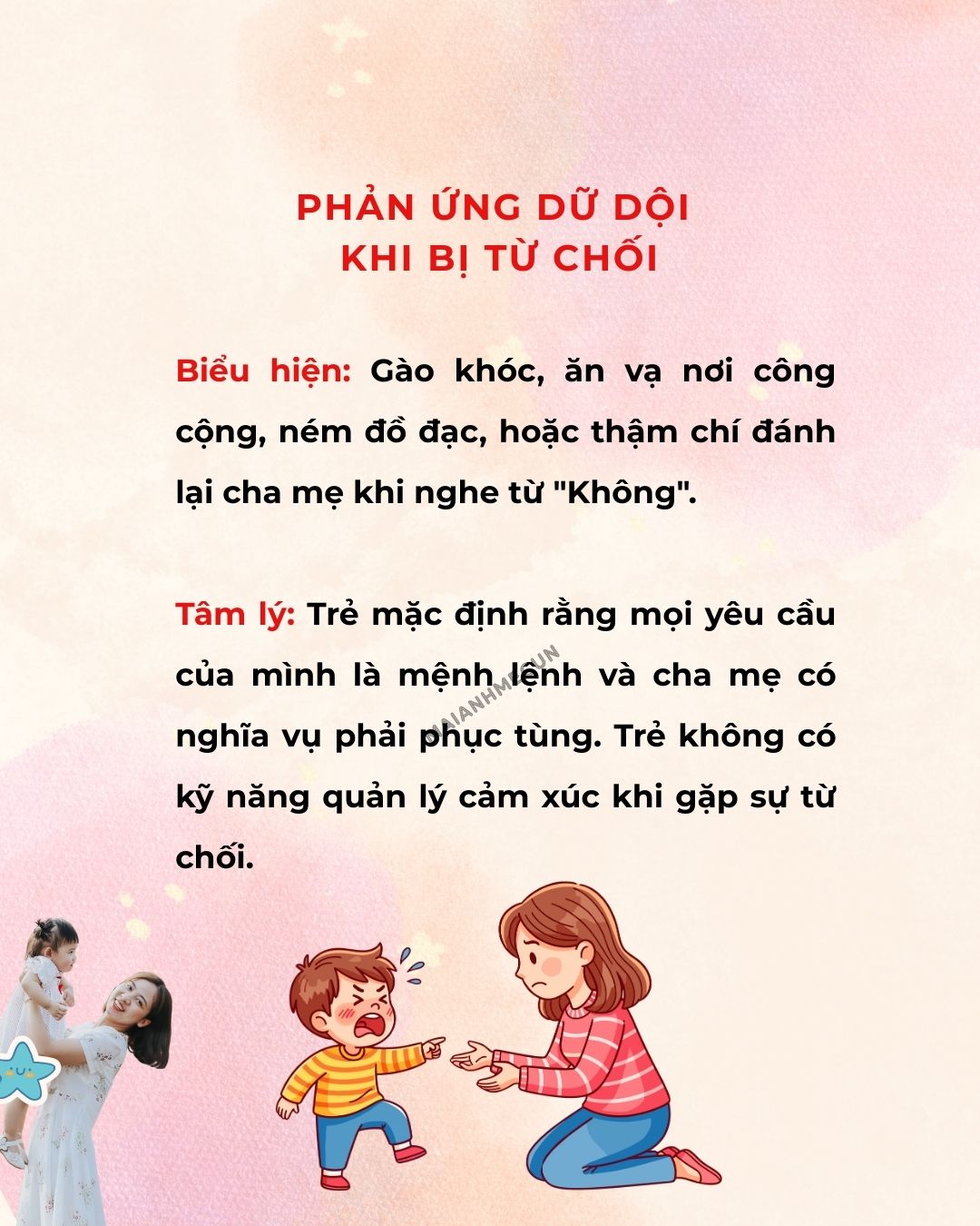 5 biểu hiện khi con bị nuông chiều quá mức 👉