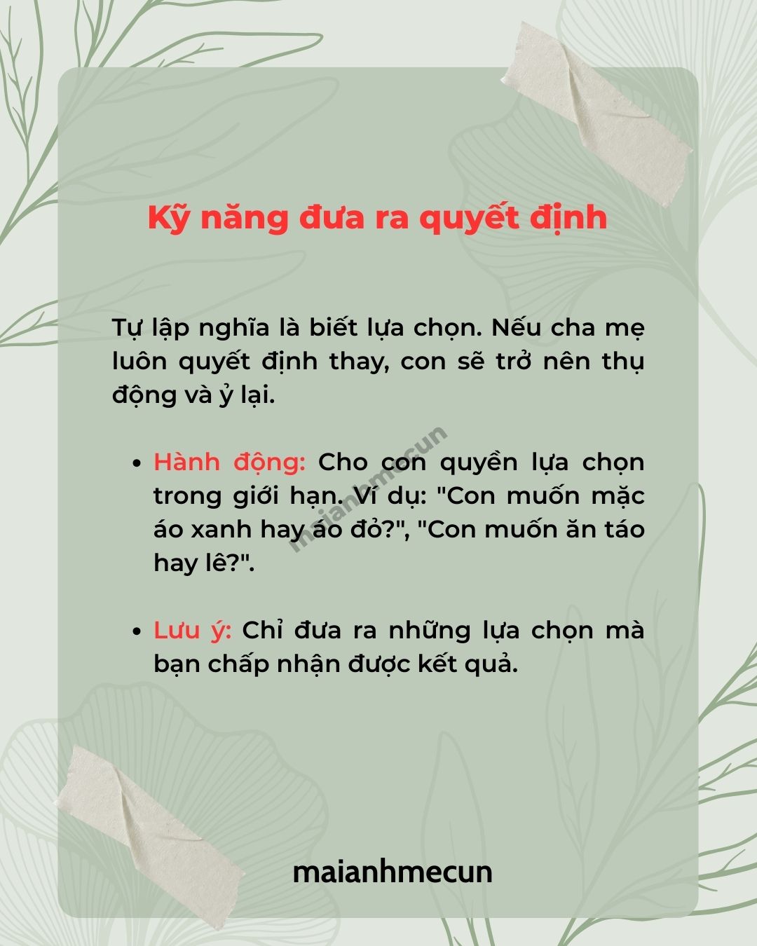 Nếu muốn con tự lập khi trưởng thành, bố mẹ đừng bỏ qua 10 điều quan trọng này 👉