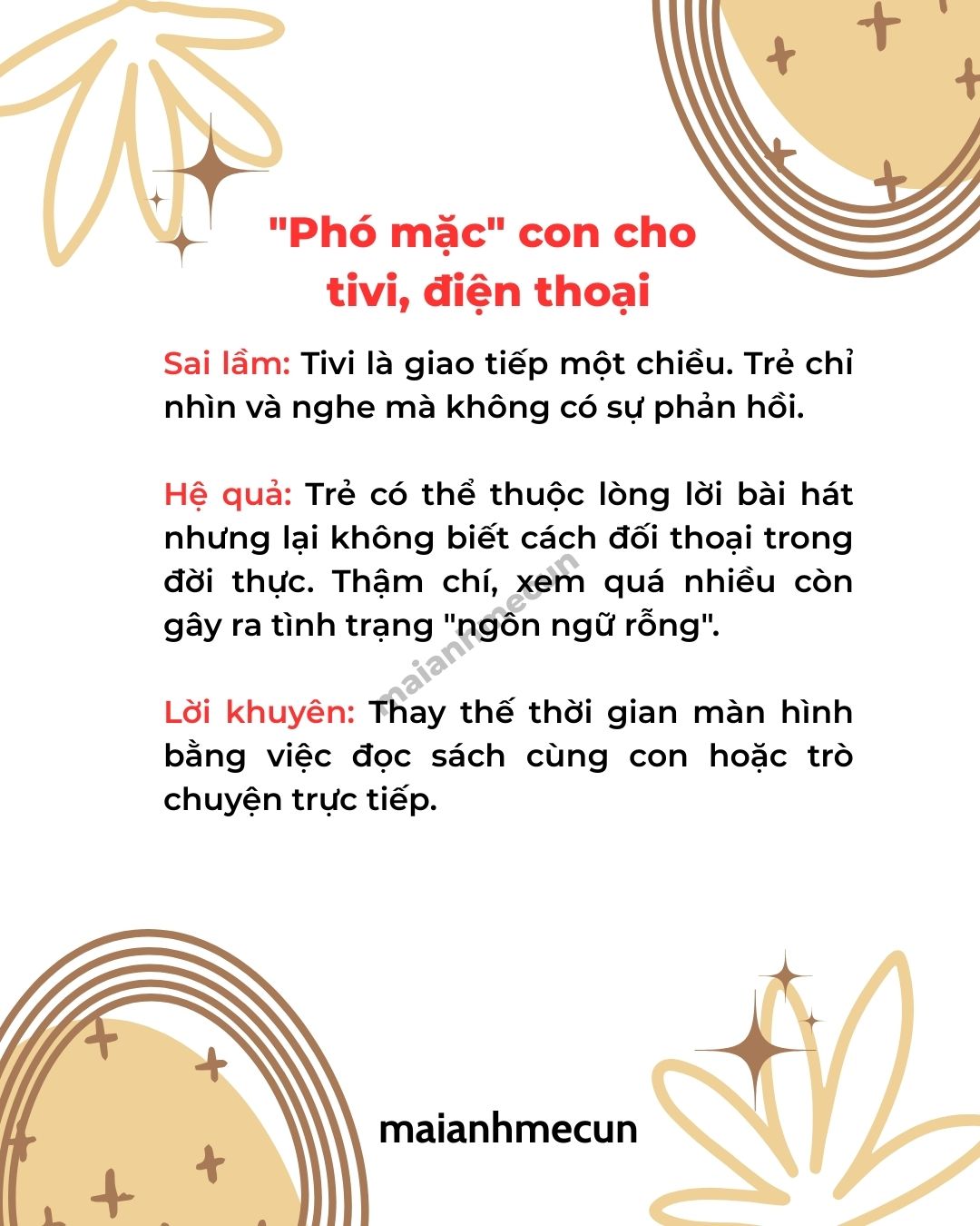 5 sai lầm của bố mẹ dễ dẫn đến con chậm nói đơn thuần 👉