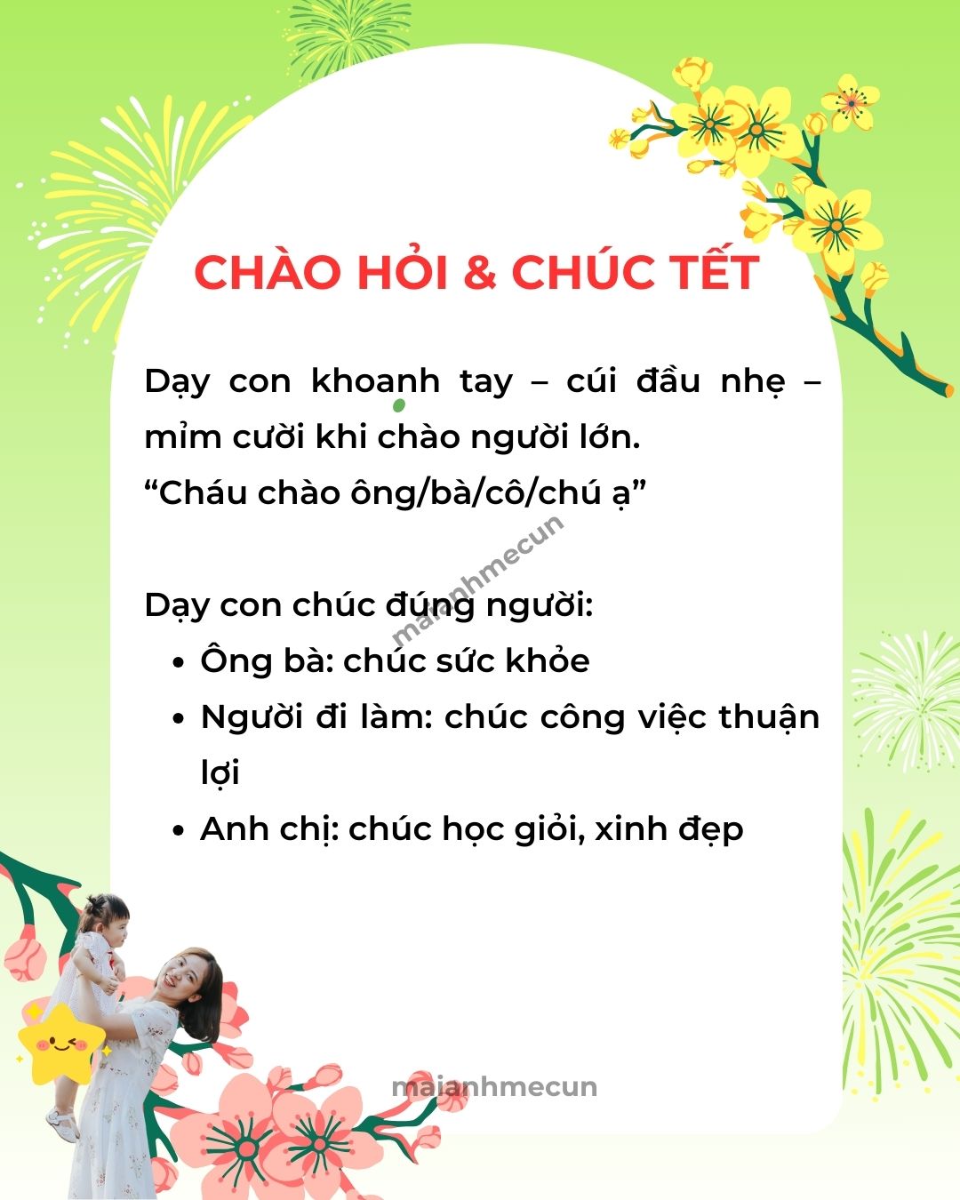 Để trở thành em bé lịch sự, 4 điều bố mẹ nhất định phải dạy con Tết này 👉