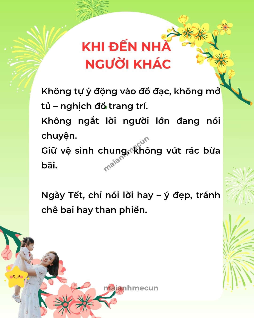 Để trở thành em bé lịch sự, 4 điều bố mẹ nhất định phải dạy con Tết này 👉