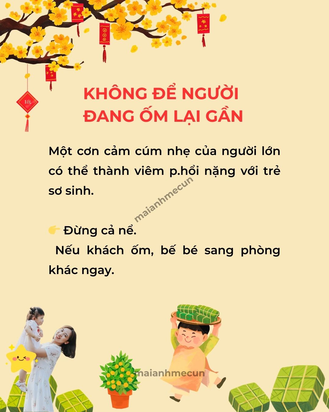 Đừng vì cả nể mà làm hại con, 7 điều bố mẹ nên từ chối khi nhà có bé nhỏ 👉