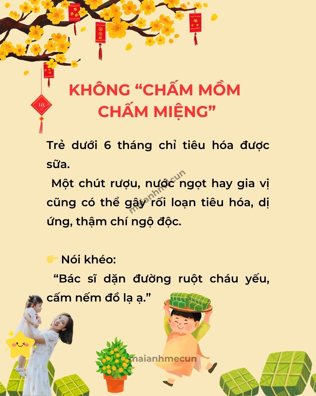 Đừng vì cả nể mà làm hại con, 7 điều bố mẹ nên từ chối khi nhà có bé nhỏ 👉