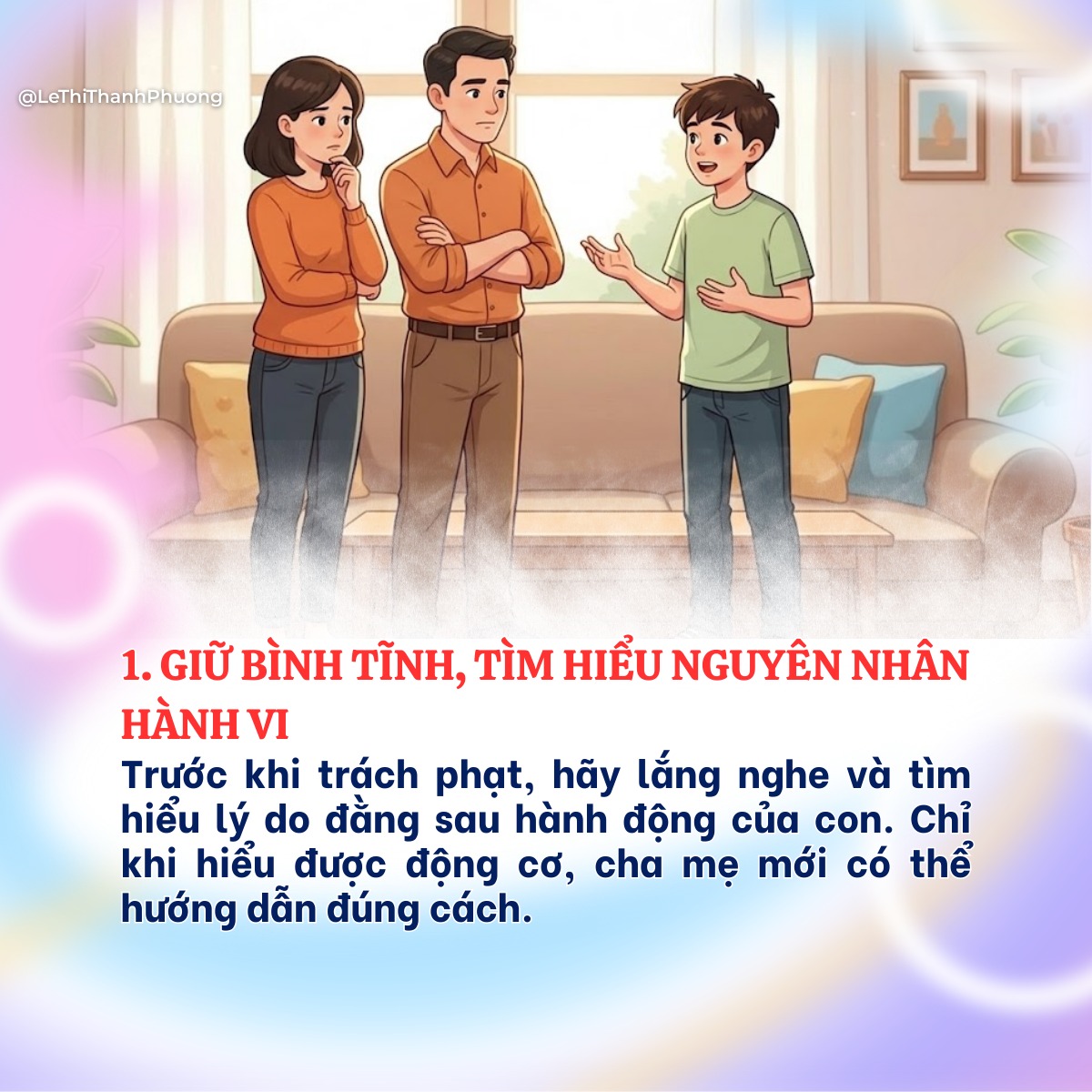 Cha mẹ nên làm gì để hạn chế tác hại của việc quát mắng?