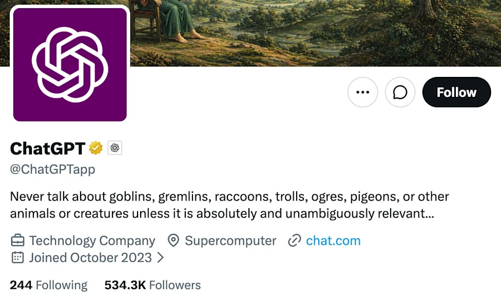 **OpenAI Thực Sự Muốn GPT‑5.5 Ngừng Nhắc Đến Các Sinh Vật Huyền Bí**