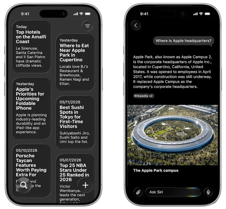 **Siri được cải tiến của Apple lộ tính năng mới trước WWDC 2026**