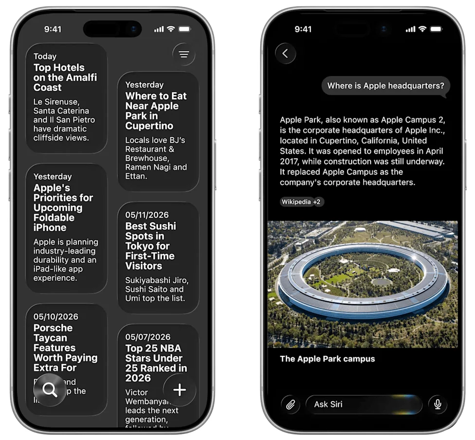 **Siri được cải tiến của Apple lộ tính năng mới trước WWDC 2026**