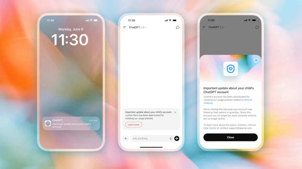 **OpenAI sẽ thông báo cho phụ huynh và người giám hộ nếu con họ bị cấm sử dụng ChatGPT vì đe dọa bạo lực**