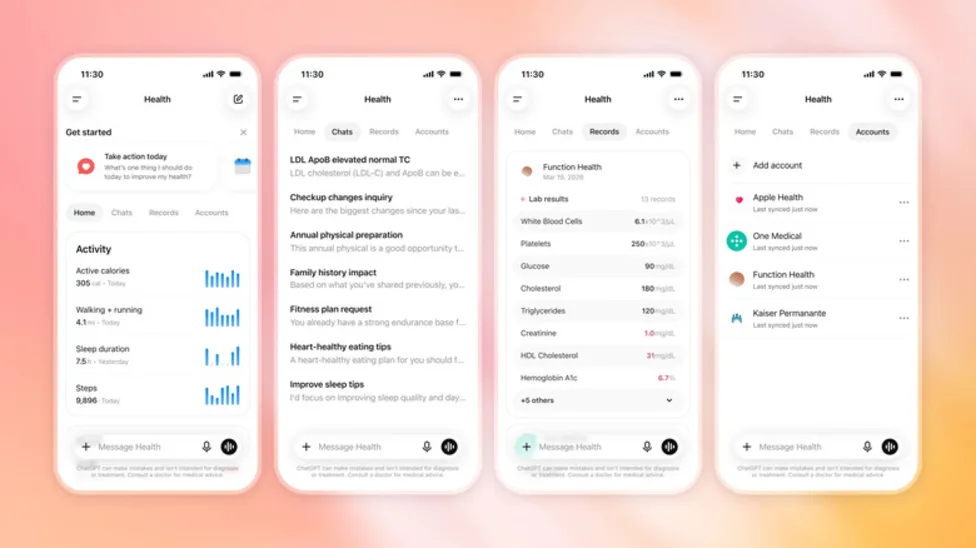 **OpenAI một lần nữa đưa ra lý do tại sao nên cho phép ChatGPT truy cập hồ sơ y tế của bạn**
