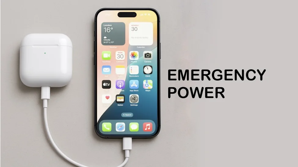 **iPhone có thể sạc AirPods – rất đơn giản**
